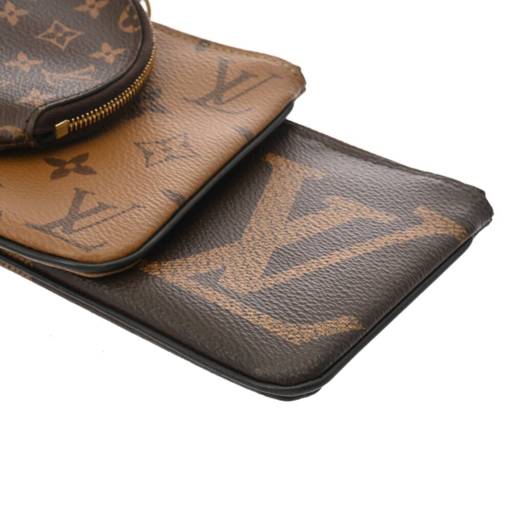 LOUIS VUITTON Brown Monogram Canvas Pochette Pouch - Picture 6 of 11